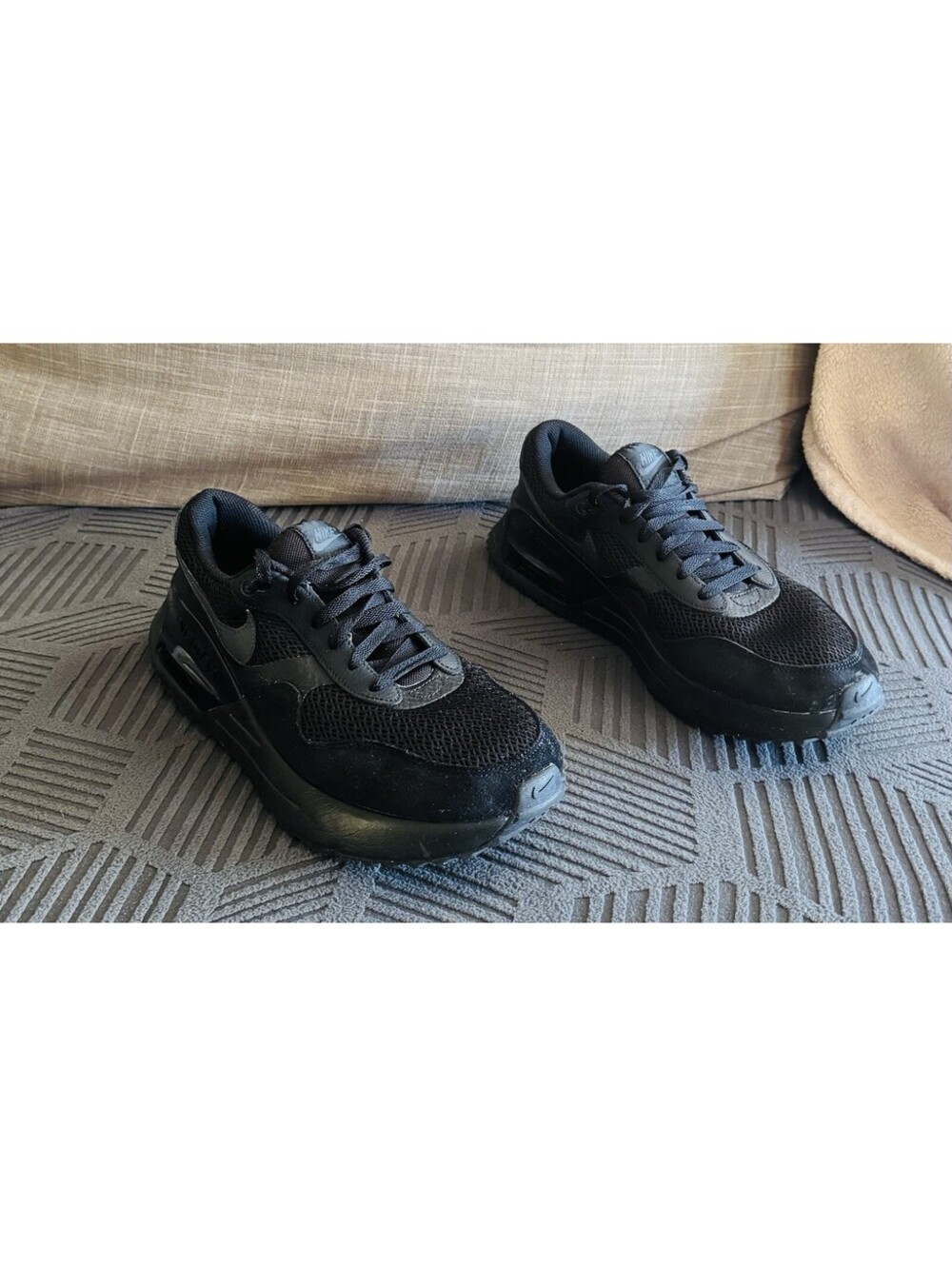 Nike Air Max SYSTM Black/Anthracite-Black DM9537-004 Men's Size 11 Low Top